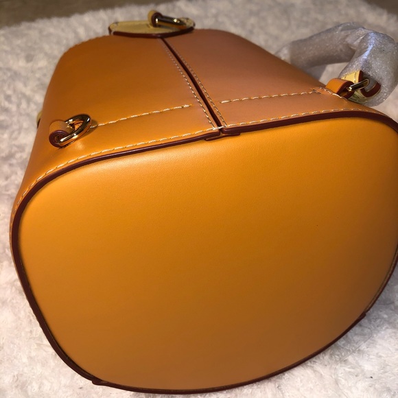 SOLD Danse lente josh bucket leather shoulder bag - Picture 11 of 12